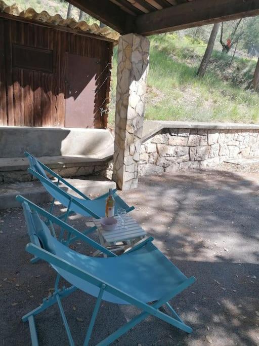 Studio Meyreuil-Terrasse-Au Calme En Campagne-Clim Esterno foto